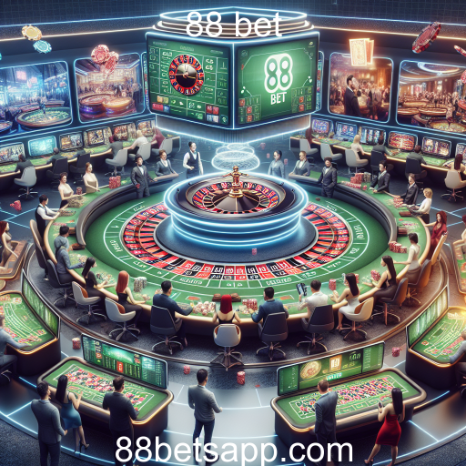 Experiência de Jogo em Tempo Real: Atrações da Categoria 'Ao Vivo' na 88 Bet